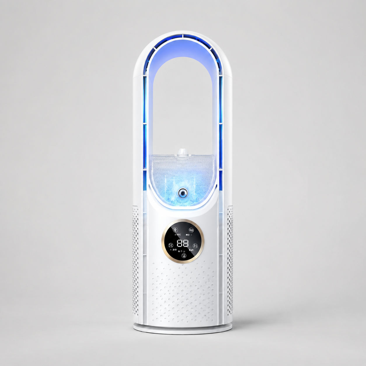 Flügelloser Turmventilator mit Wassertank – Produktansicht 3