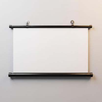 HD widescreen projector screen top