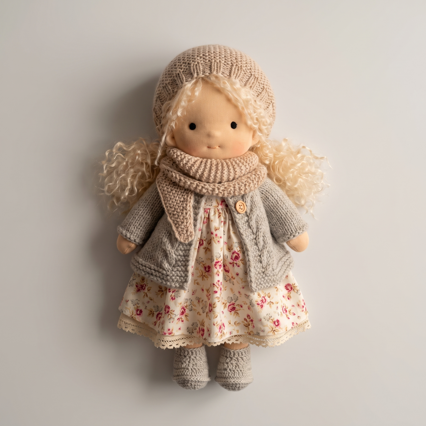Soft baby doll plush top