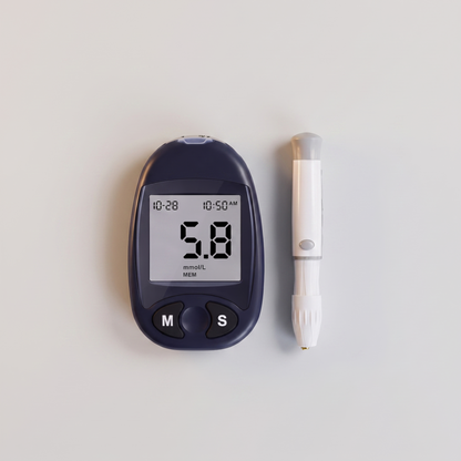 Blood glucose monitor kit top